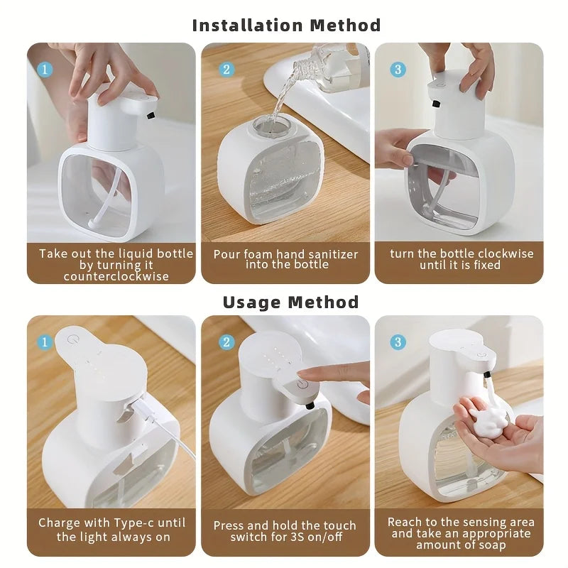 Automatic Foaming Soap Dispenser Touchless