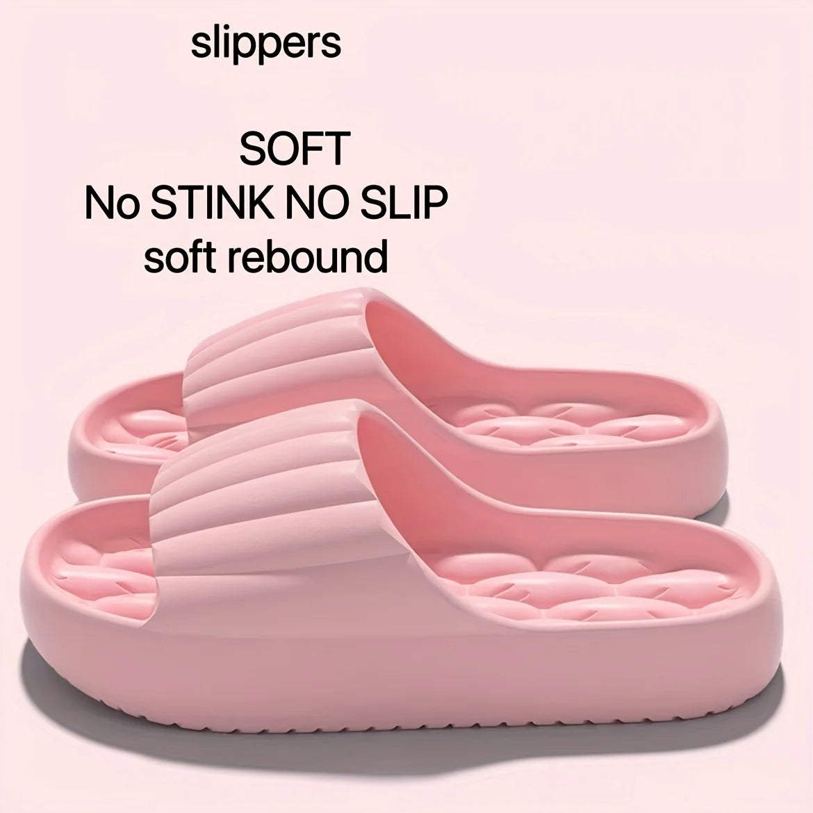 Slippers Women's EVA Slide Slippers - Soft Comfortable Non-Slip Indoor/Outdoor House Shoes, Washable All-Season Design