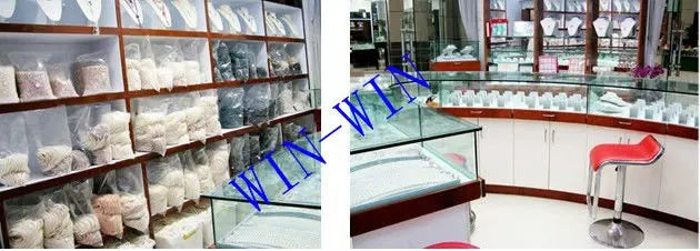 Real Pearls, Long Sweater Jewelry Winter/Spring/Summer/Autumn Pearl Necklace Knotted Costume Jewellery Cheap on Sale!!!