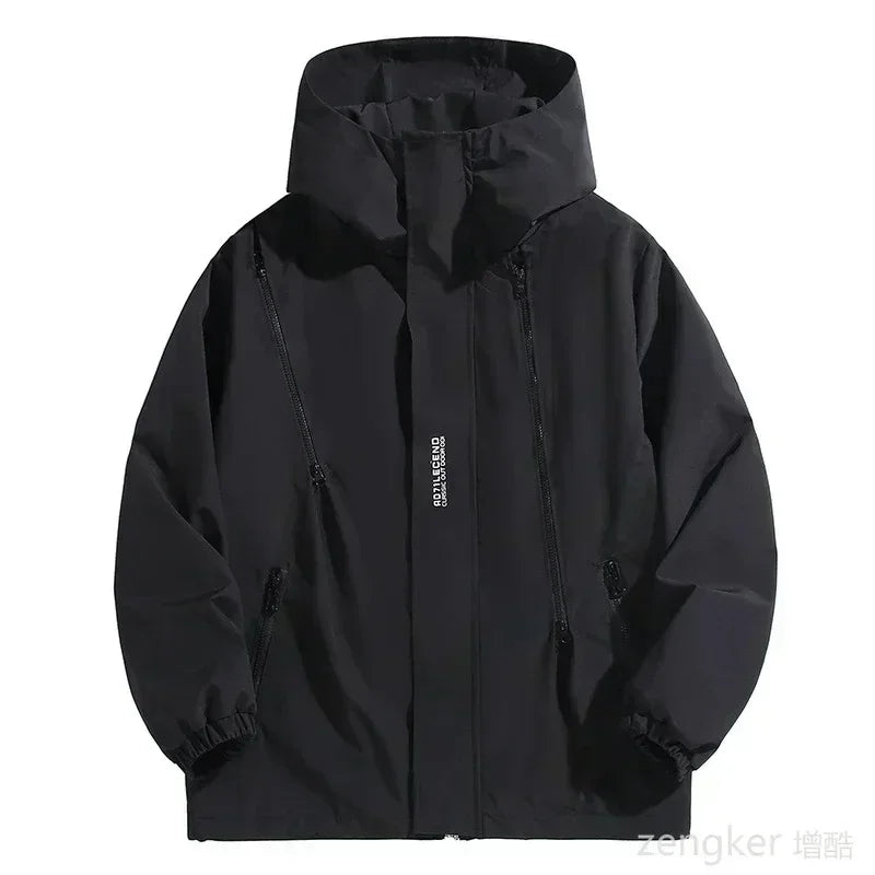 Big size Outdoor Charge Coat Men Spring and Autumn Plus Size Waterproof Windproof Jacket 190kg 12xl 11XL coats men 10XL 9XL
