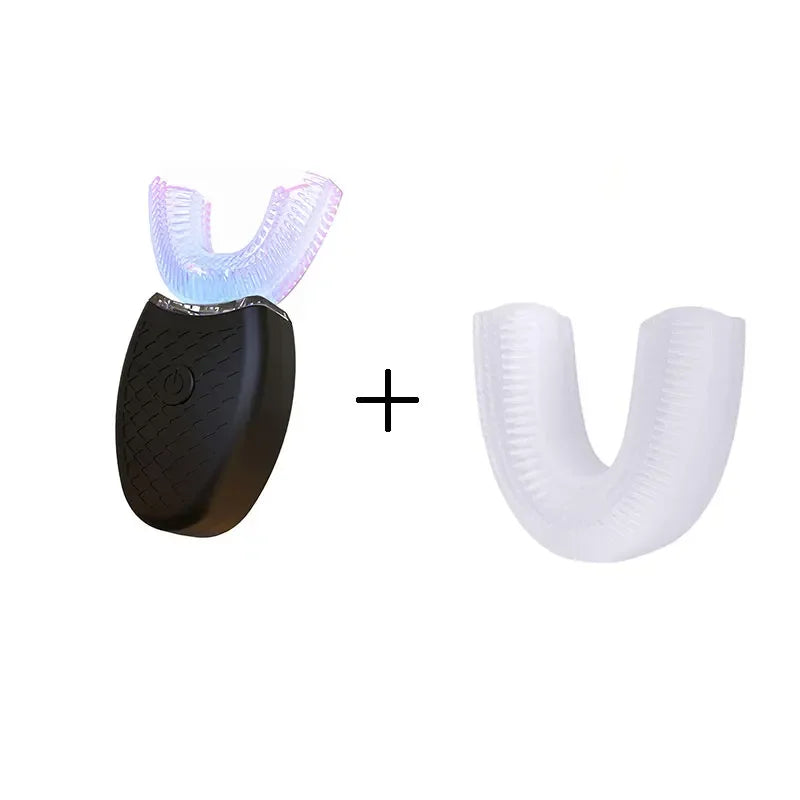 U Shape Degrees Intelligent Electric Toothbrush Sonic Automatic Tooth Brush 360 Degree Cleaning USB Charge Waterproof Toothbrush