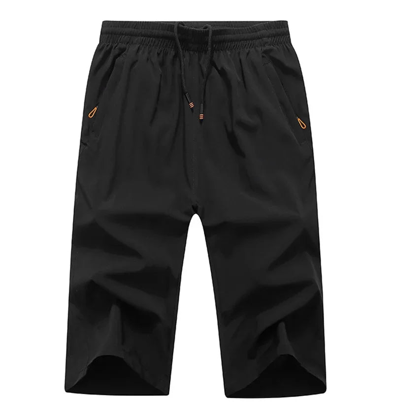 Plus Size 7XL 8XL 9XL Summer Bermuda Masculino Beach Shorts Men Casual Breathable Quick-drying Capri Joggers Men Running Shorts