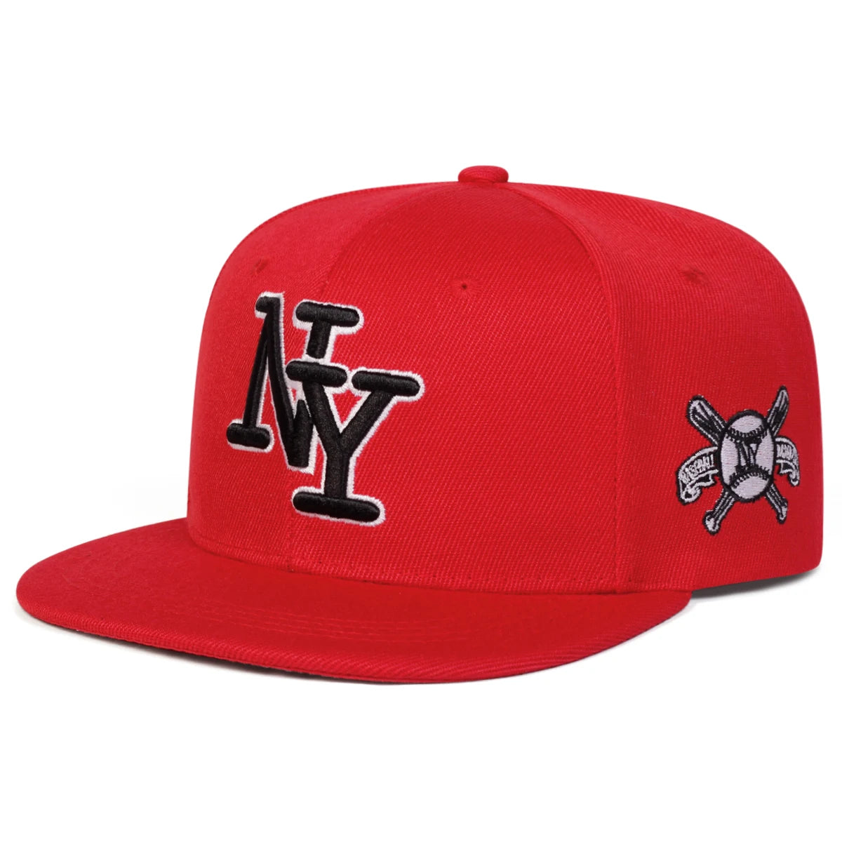 Unisex NY Letter Embroidery Hip-hop Hats Spring and Autumn Outdoor Adjustable Casual Baseball Caps Sunscreen Hat Sports Cap