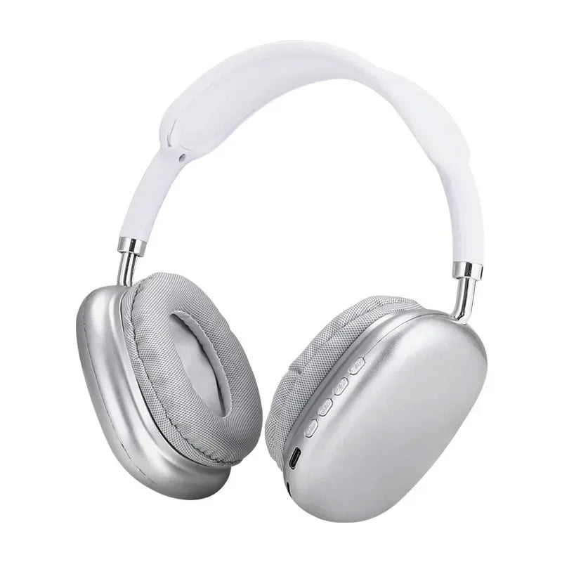 Head Mounted Bass Earphones Wireless Bluetooth Earphones Sports Headset Game with Charging Touch Control Earbuds for Music