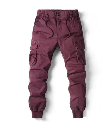 Men Military Tactical Pants Men Washed Overalls Men Beam Pants Male Streetwear Casual Cargo Pants for Men Trousers