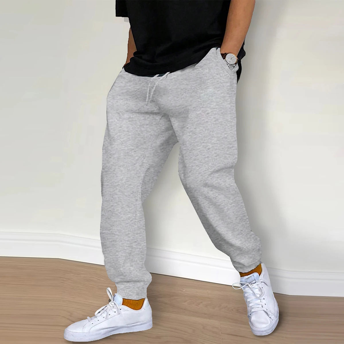 2025 Fitness Running Pants for Men - Stylish Leisure Running Pants for Outdoor Sports and Trendy Workout Pants