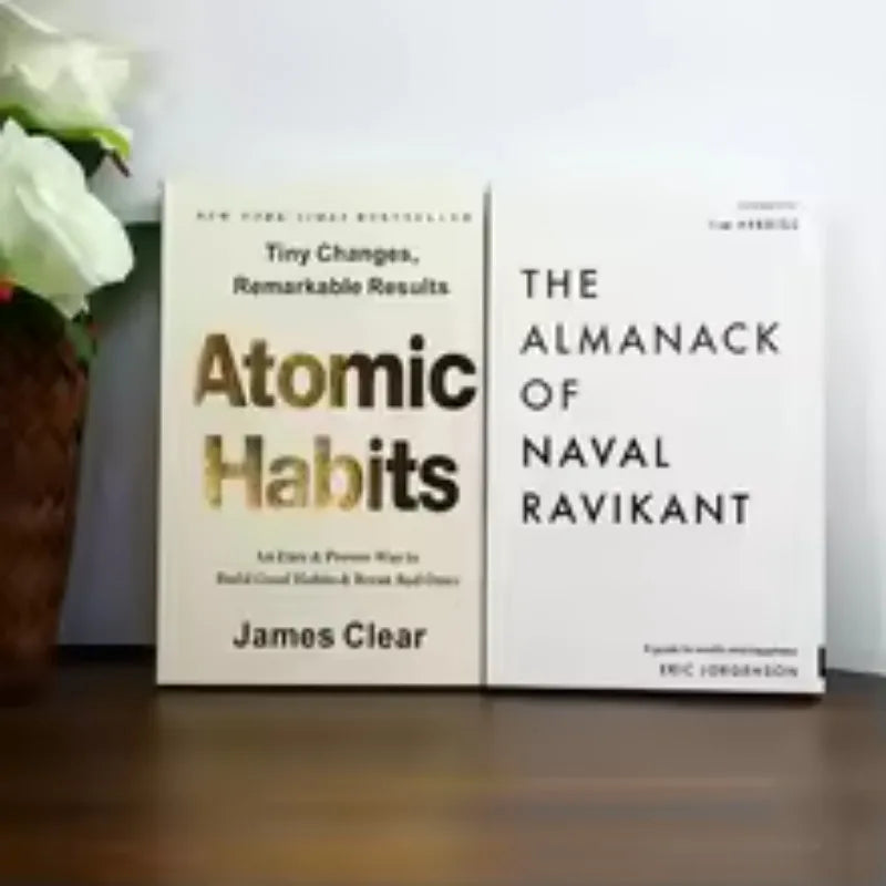 4 Best Books TheNabal Collection/Atomic Habit/Money Psychology/You are your own mountain Enhancement Books english books