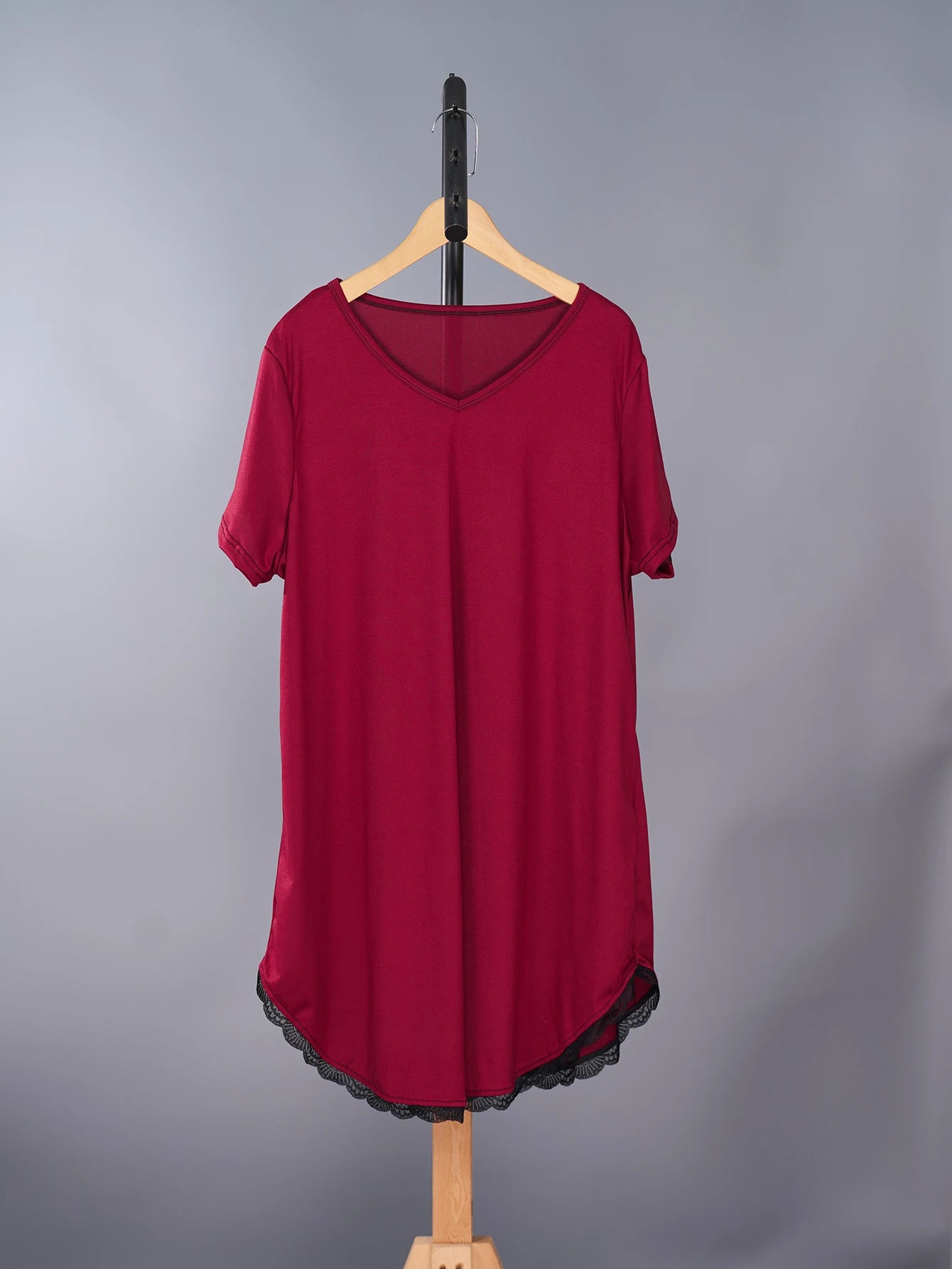 Plus size dress short dress sexy minimalist style home casual wear can be worn externally. Plus size 1-5XL
