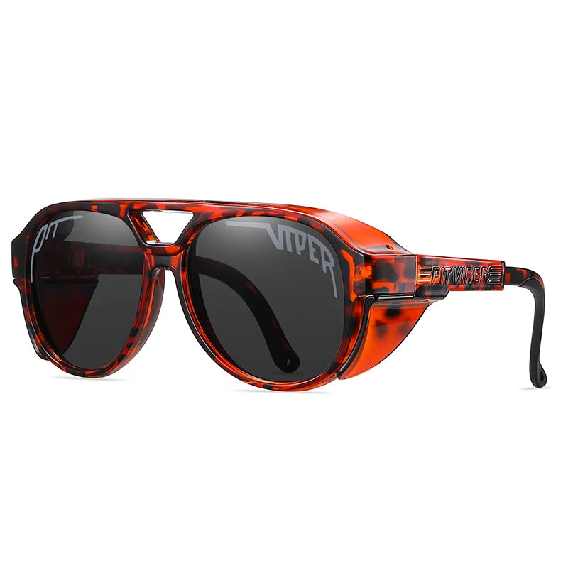 PIT VIPER Cycling Glasses for Men and Women, MTB Bicycle Eyewear, Road Bike Glasses, Windproof Sport Sunglasses, UV400