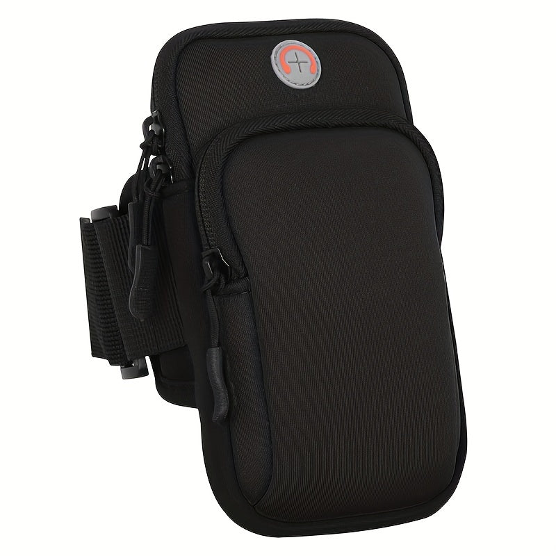 Waterproof Running Arm Bag - Water-Resistant Design with Spacious Compartment and Secure Strap for Men and Women - Perfect for Outdoor Sports and Fitness Activities like Running, Jogging, Cycling, and Hiking