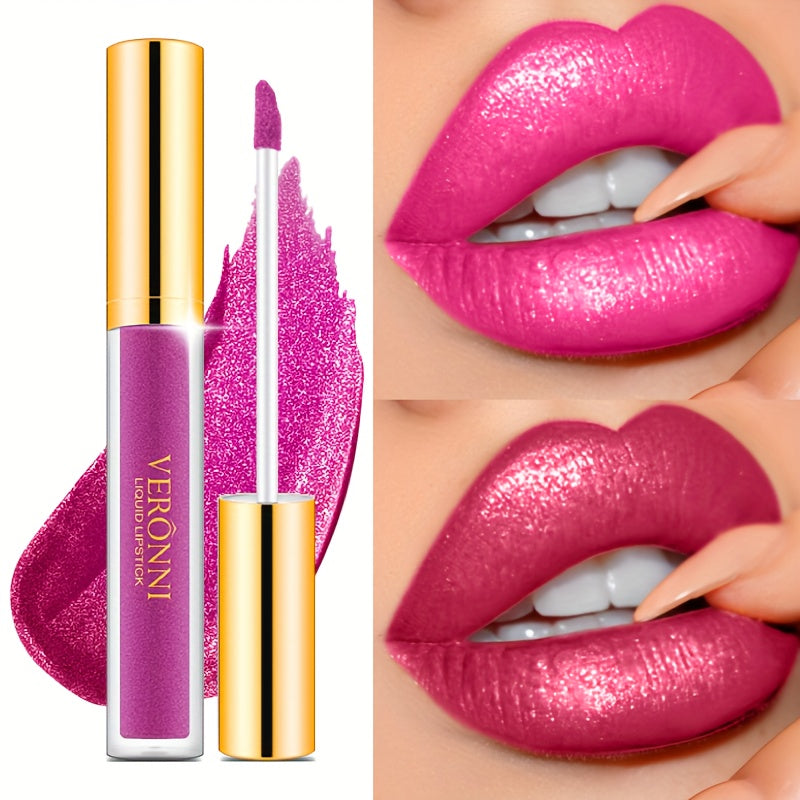 10 Colors Diamond Shiny Lip Gloss, Pearly Glitter Shimmer Finish High Pigmented, Long Lasting Makeup, Smudge Proof Lip Stain Valentine's Day Gifts For Music Festival