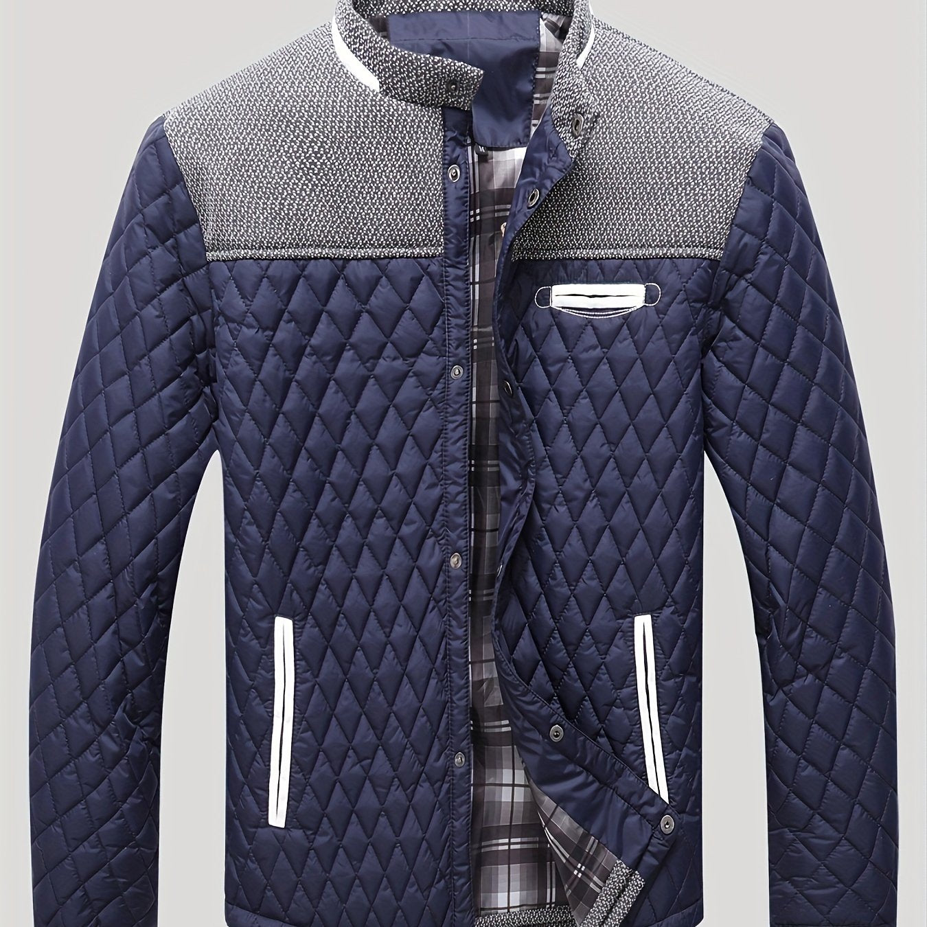 Men's Lightweight Warm Jacket, US Sizes