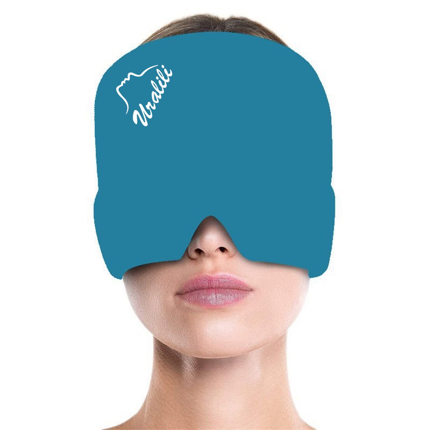 Headache Relief Cap, Migraine Ice Pack Mask Products, Women Cooling Gel Hat, Face Cold Compress Head Wrap for Her Stress. Great Birthday Gift for Mom, Sister, Grandma, Girlfriend, & Teacher