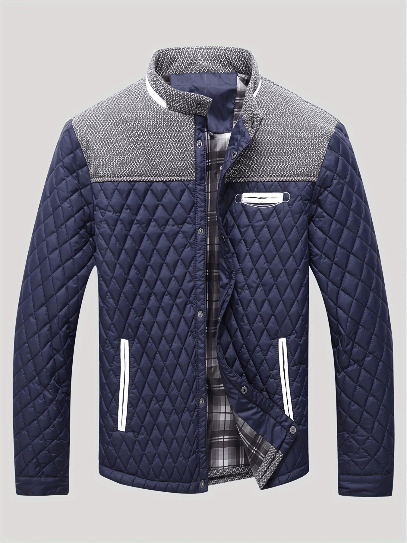 Men's Lightweight Warm Jacket, US Sizes