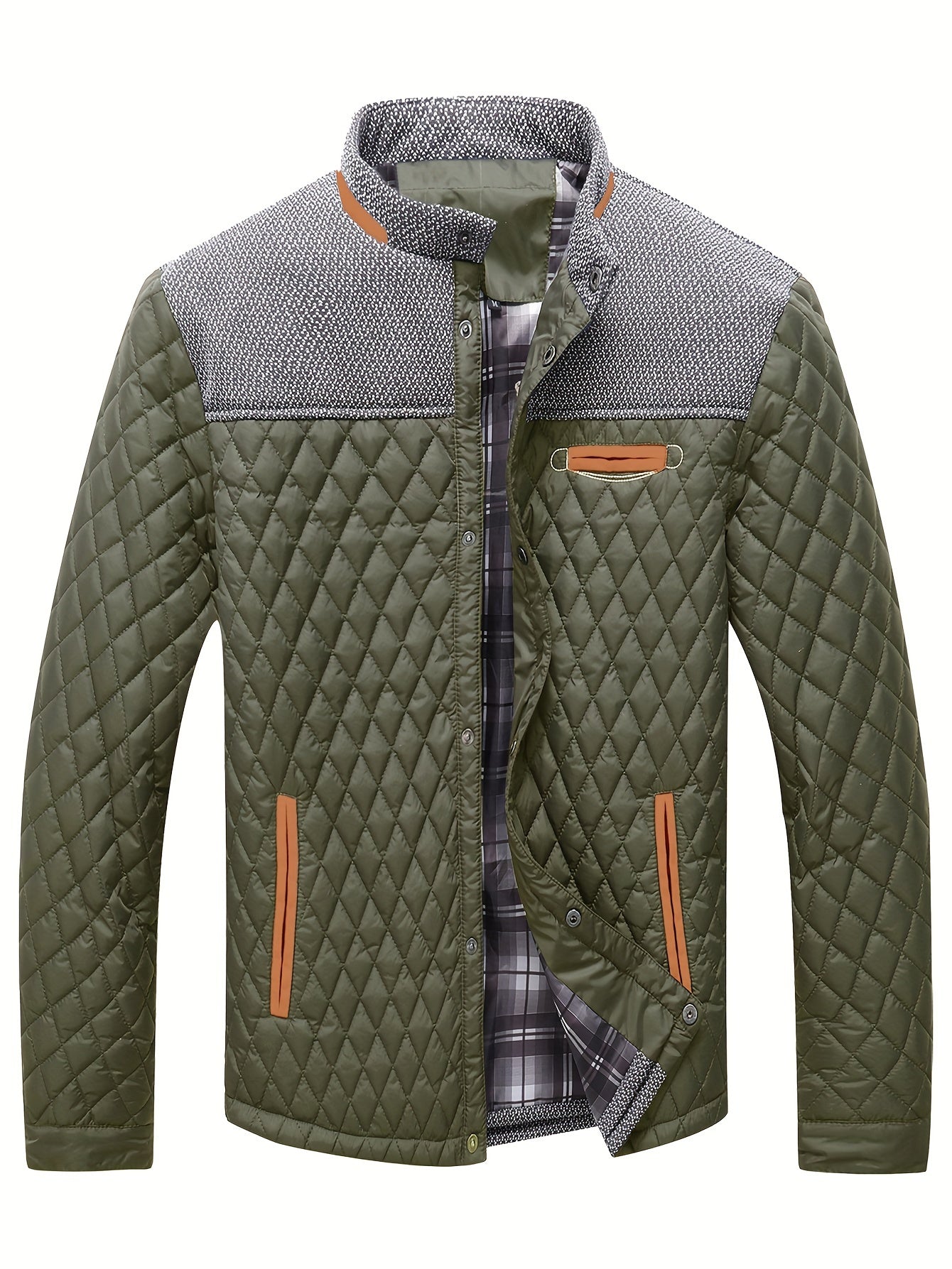Men's Lightweight Warm Jacket, US Sizes