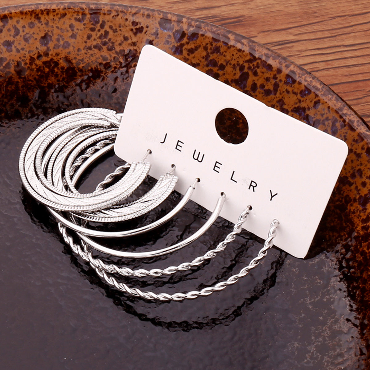 [Boho Vintage Earrings] 14K Golden Plated Earring Set, Boho Vintage Style Zinc Alloy, Non-Feathered Jewelry for Women