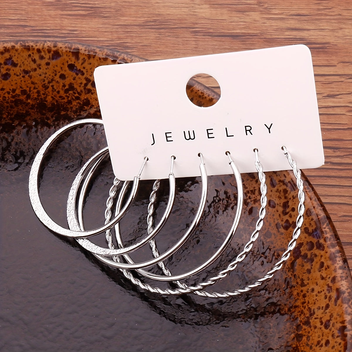 [Boho Vintage Earrings] 14K Golden Plated Earring Set, Boho Vintage Style Zinc Alloy, Non-Feathered Jewelry for Women