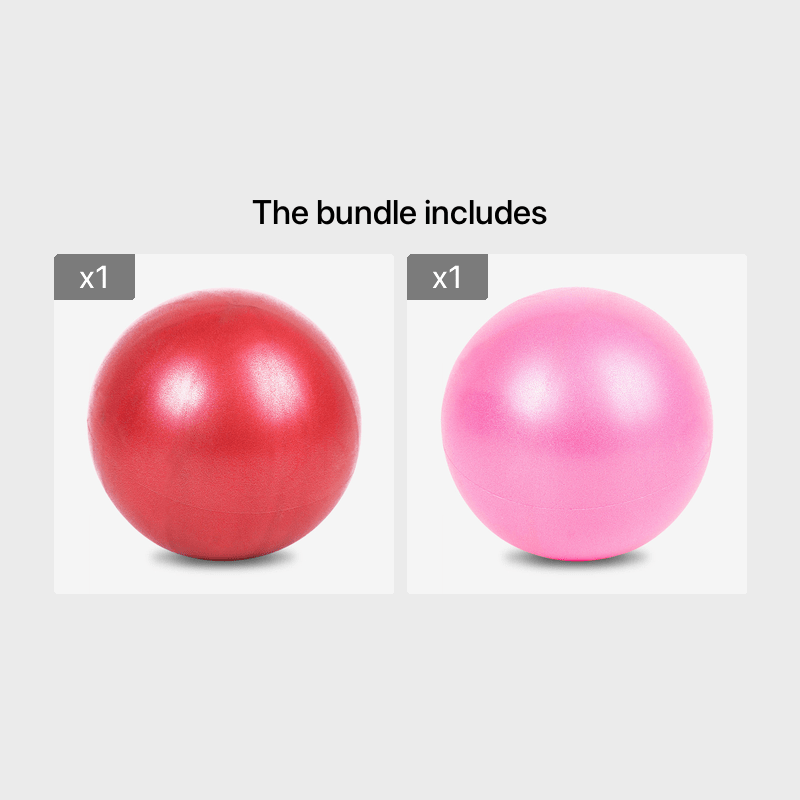 1pc 9.84-Inch  Yoga Ball for Shaping, Pilates Ball for Glutes, Home Fitness Balance Ball