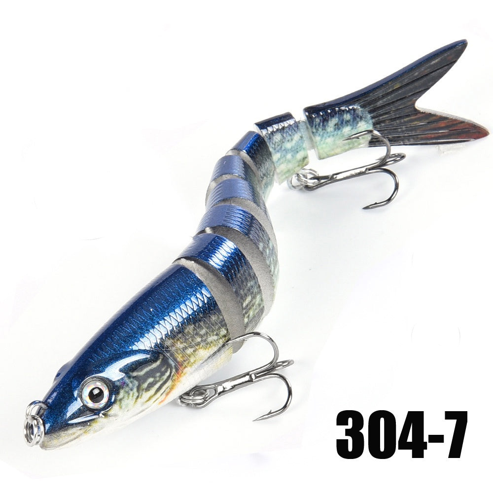 Fishing Lures Multi Jointed Swimbait Crankbait Slow Sinking Bionic Artificial Bait Freshwater Saltwater Trout Bass Fishing Accessories 20g 0.7oz/13.5cm 5.31inch