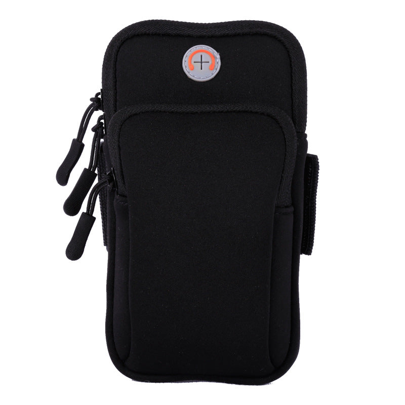 Waterproof Running Arm Bag - Water-Resistant Design with Spacious Compartment and Secure Strap for Men and Women - Perfect for Outdoor Sports and Fitness Activities like Running, Jogging, Cycling, and Hiking