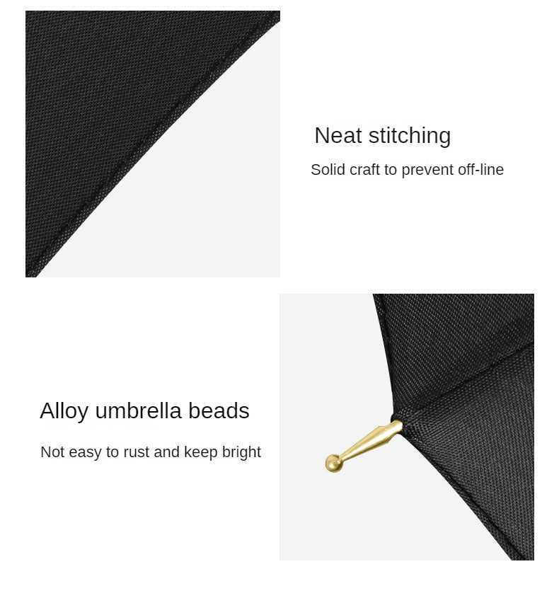 Unbreakable 24-Rib Automatic Umbrella - Super Large, Windproof & Waterproof - Compact for Men & Women - Comfortable Long Handle