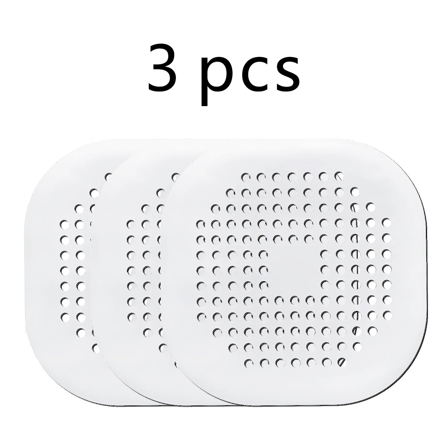 5pcs/3pcs/1pc Silicone Hair Filter | Bathtub and Shower Floor Drain Plug, Kitchen Deodorant Plug, Anti-Clogging Sink Filter