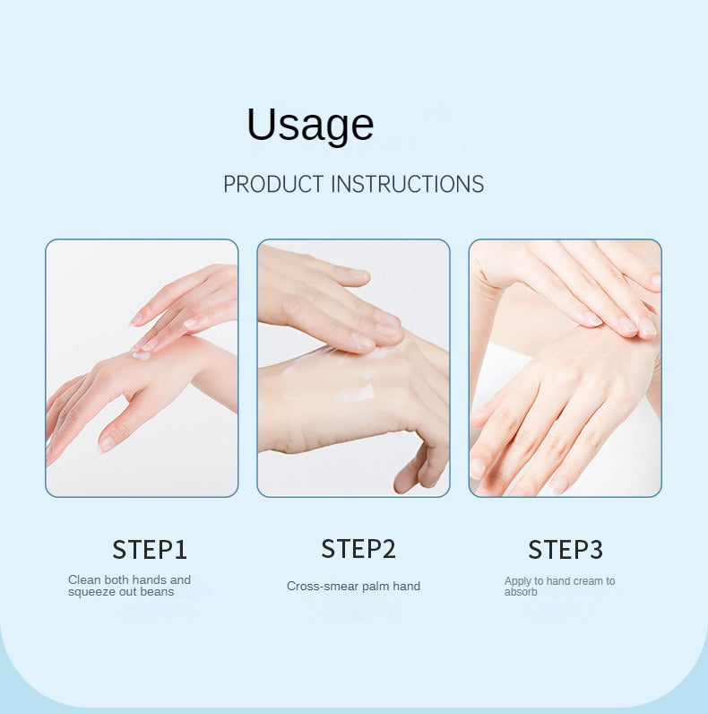 Fruit and plant essence hand cream, suitable for hand care, moisturizing, refreshing, not greasy, small package, portable, suitable for both men and women in all seasons