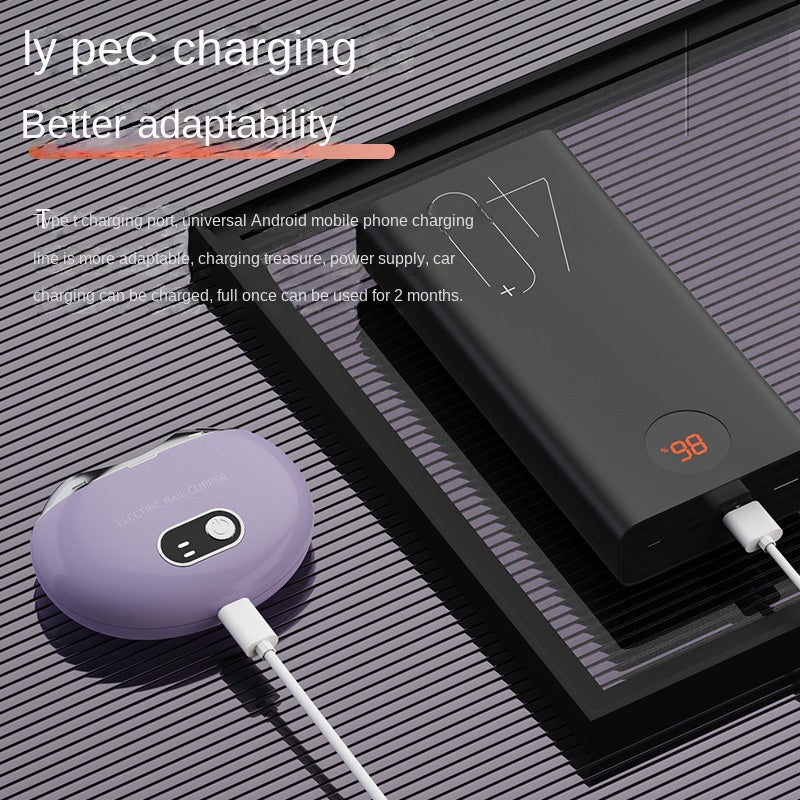 Electric Nail Clippers, Ultraviolet Disinfection, Students, Elderly, Adult Nail Clippers, Nail Clippers, Nail Polishing Tools