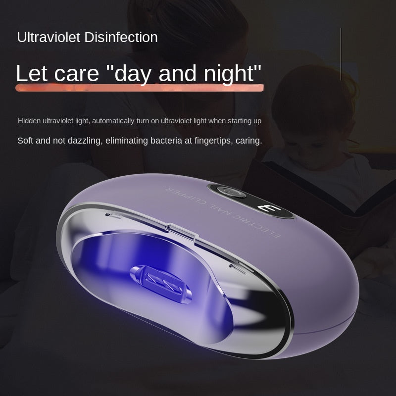 Electric Nail Clippers, Ultraviolet Disinfection, Students, Elderly, Adult Nail Clippers, Nail Clippers, Nail Polishing Tools