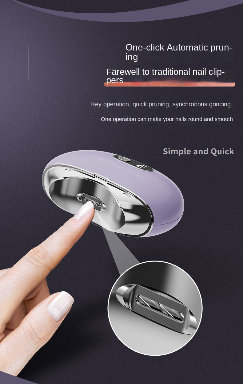Electric Nail Clippers, Ultraviolet Disinfection, Students, Elderly, Adult Nail Clippers, Nail Clippers, Nail Polishing Tools