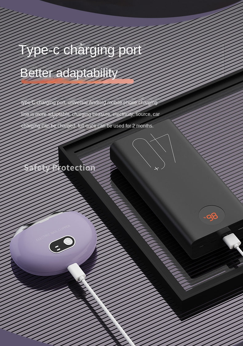 Electric Nail Clippers, Ultraviolet Disinfection, Students, Elderly, Adult Nail Clippers, Nail Clippers, Nail Polishing Tools