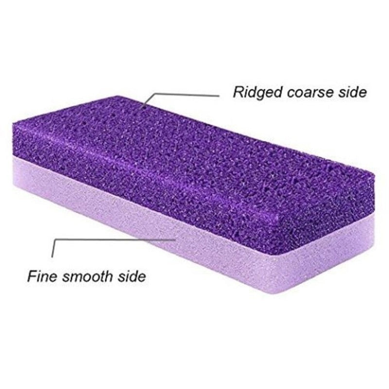 3pcs/1pc Reusable Foot Pumice Sponge Stones Foot Care Callus Exfoliate Hard Skin Remover Pedicure Scrubber Scrub Manicure Tools Pedicure Spa supplies