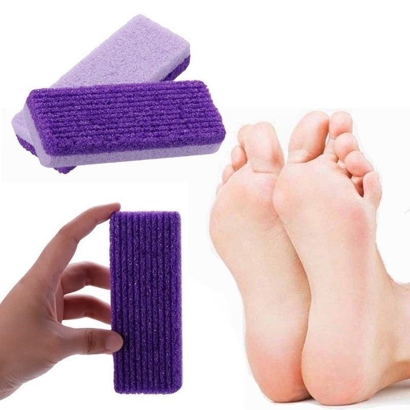 3pcs/1pc Reusable Foot Pumice Sponge Stones Foot Care Callus Exfoliate Hard Skin Remover Pedicure Scrubber Scrub Manicure Tools Pedicure Spa supplies