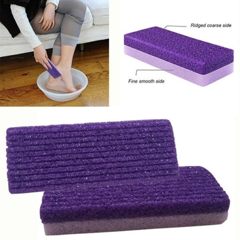 3pcs/1pc Reusable Foot Pumice Sponge Stones Foot Care Callus Exfoliate Hard Skin Remover Pedicure Scrubber Scrub Manicure Tools Pedicure Spa supplies