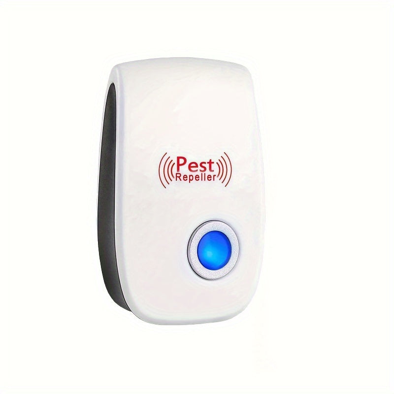 2pcs, Ultrasonic Pest Repeller - Effective Indoor Pest Control For Home, Kitchen, Office, Hotel, And Warehouse - Mosquito And Rat Repellent, Pest Control, Summer Essentials, Apartment Essentials, Household Gadgets