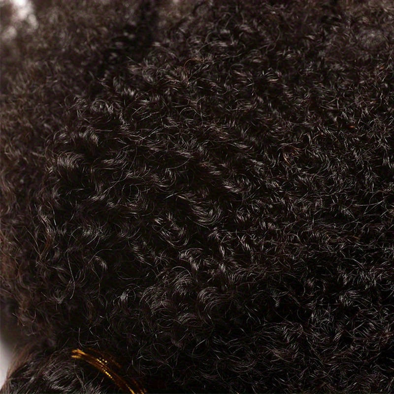 Brazilian Afro Kinky Curly Hair Weave 10A Virgin Natural Remy Human Hair Bundles Extension 3B 3C Hair Products