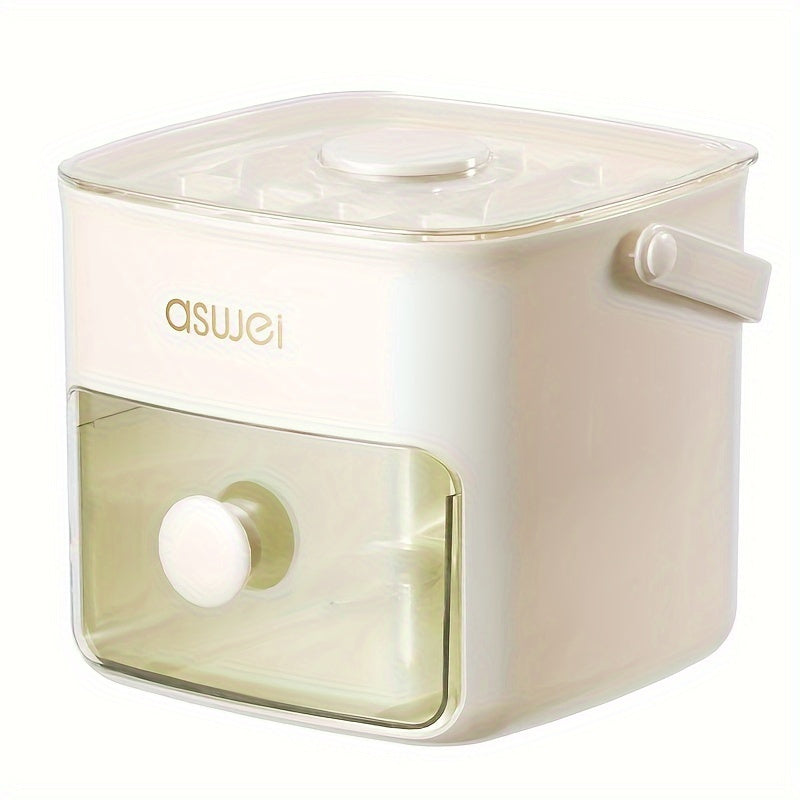 2pcs Easy Pressure Ice Maker-Large Capacity, Food Grade Plastic Ice Cube Tray, Creating Perfect Ice Cubes and Frozen Balls-Kitchen Essential Gadgets
