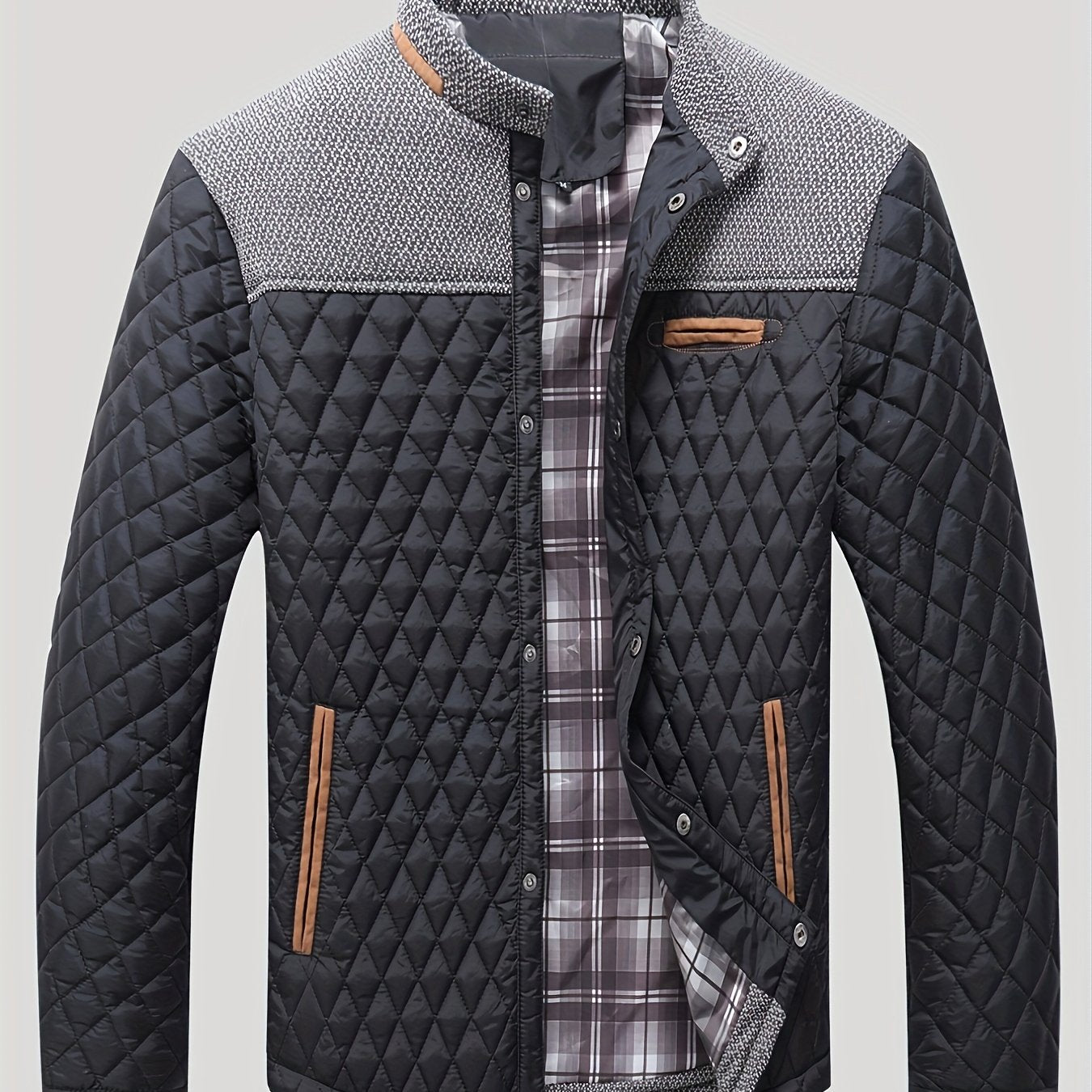 Men's Lightweight Warm Jacket, US Sizes