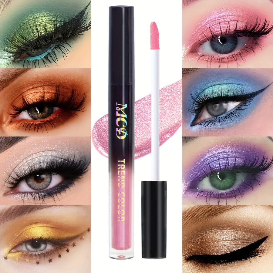 Liquid Eyeshadow - Blue Eyeshadow Palette, Purple Eyeshadow, Glitter Eyeshadow, Matte Eyeshadow - 13 Colors Makeup Nude Colors Eyeshadow Palette Natural Nude Matte Shimmer Glitter Pigment Eye Shadow Pallete Set Waterproof Smo