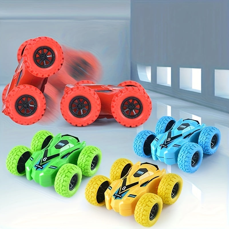 Fun Double-Side Vehicle Inertia Safety Crashworthiness And Fall Resistance Shatter-Proof Model For Kids Boy Toy Car Christmas, Halloween Gift