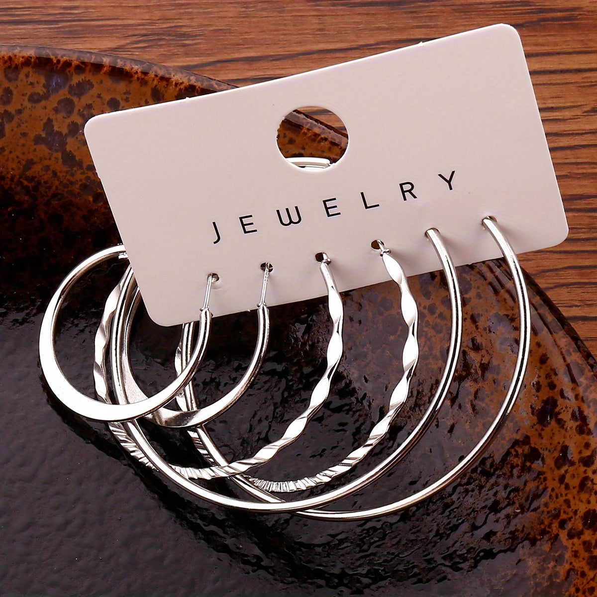 [Boho Vintage Earrings] 14K Golden Plated Earring Set, Boho Vintage Style Zinc Alloy, Non-Feathered Jewelry for Women