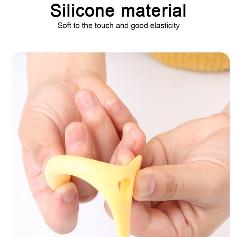 Silicone Wing Tips - Eyeliner Stencils, Mascara, Lipstick, Cream Mask Applicator Makeup Beauty Tool for Perfect Application