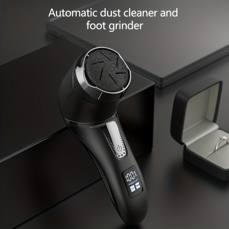 MIGUAN Electric Feet Callus Removers Rechargeable Portable Electronic Foot File Pedicure Tools - Professional Pedi Feet Care for Dead, Hard Cracked Dry Skin, Pedicure Tools, Usb Rechargeable, Durable Construction