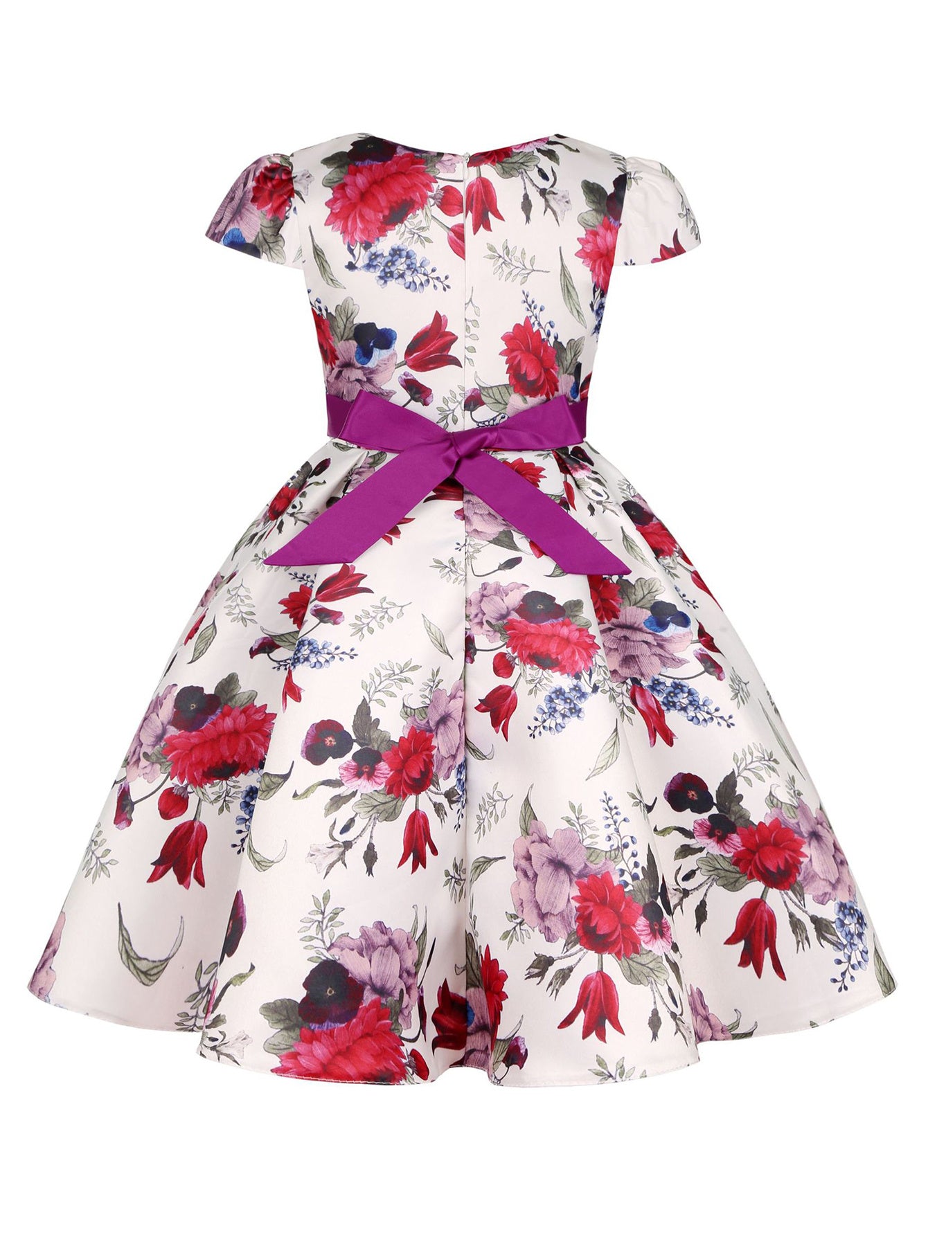 Children Eden 3-10 Years Girls Rose Print Dress