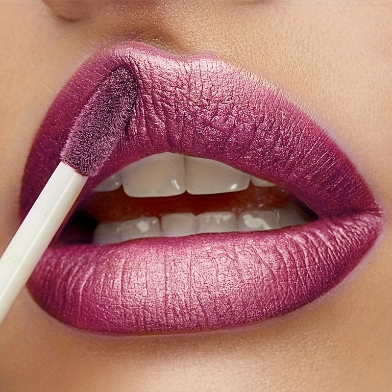 Golden Bar Luxury Lipstick - Timeless Velvety Smooth Finish, Intense Color Stay, Smudge-Proof & Waterproof - The Perfect Romantic Valentines Day Gift for Her
