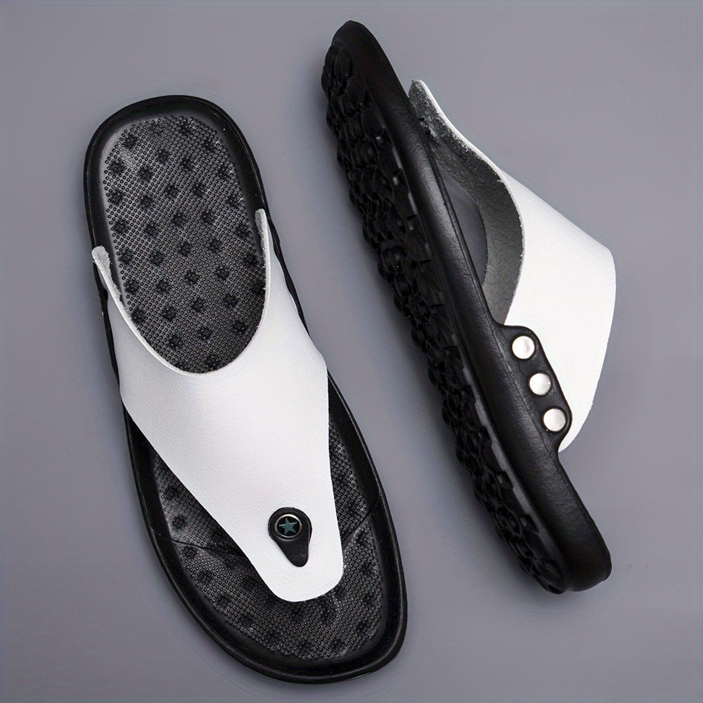 Simple Unisex Breathable Non-slip Slip On Sandals for Casual Summer Beach Outdoors for Men Women