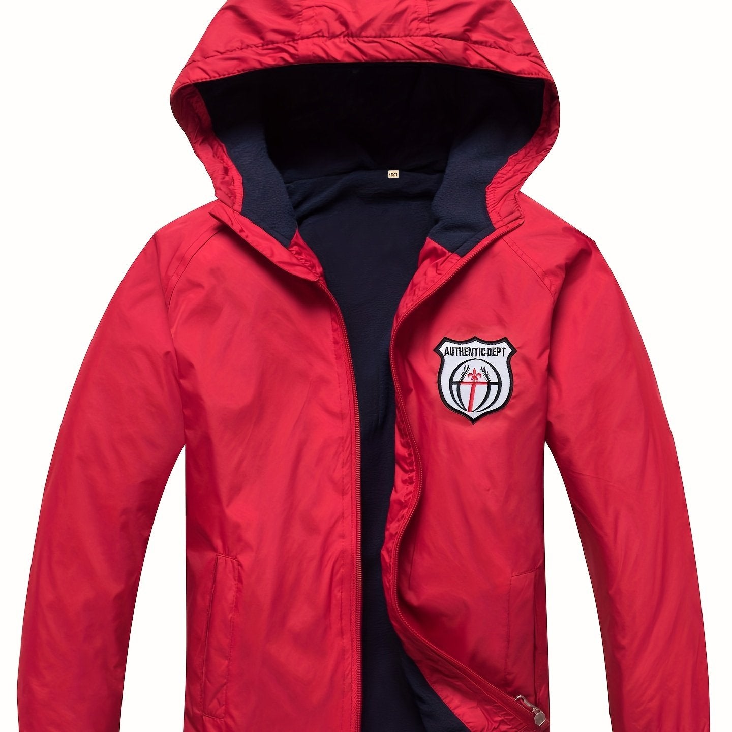 Boys Premium Zip Up Hooded Raincoat - Water-Resistant Windbreaker for Spring, Autumn, Winter - Durable & Stylish, Perfect Outerwear for Little Adventurers
