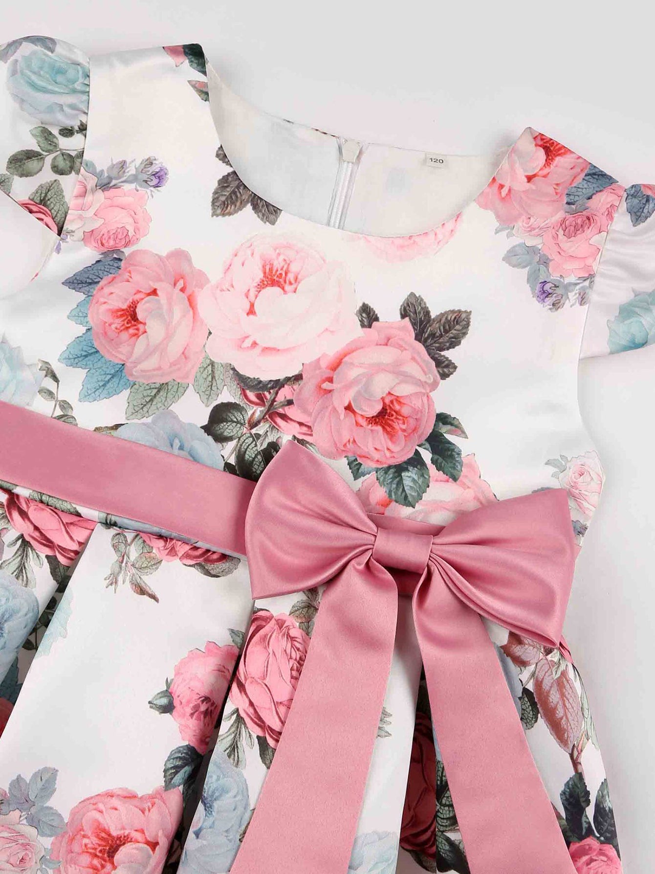 Children Eden 3-10 Years Girls Rose Print Dress