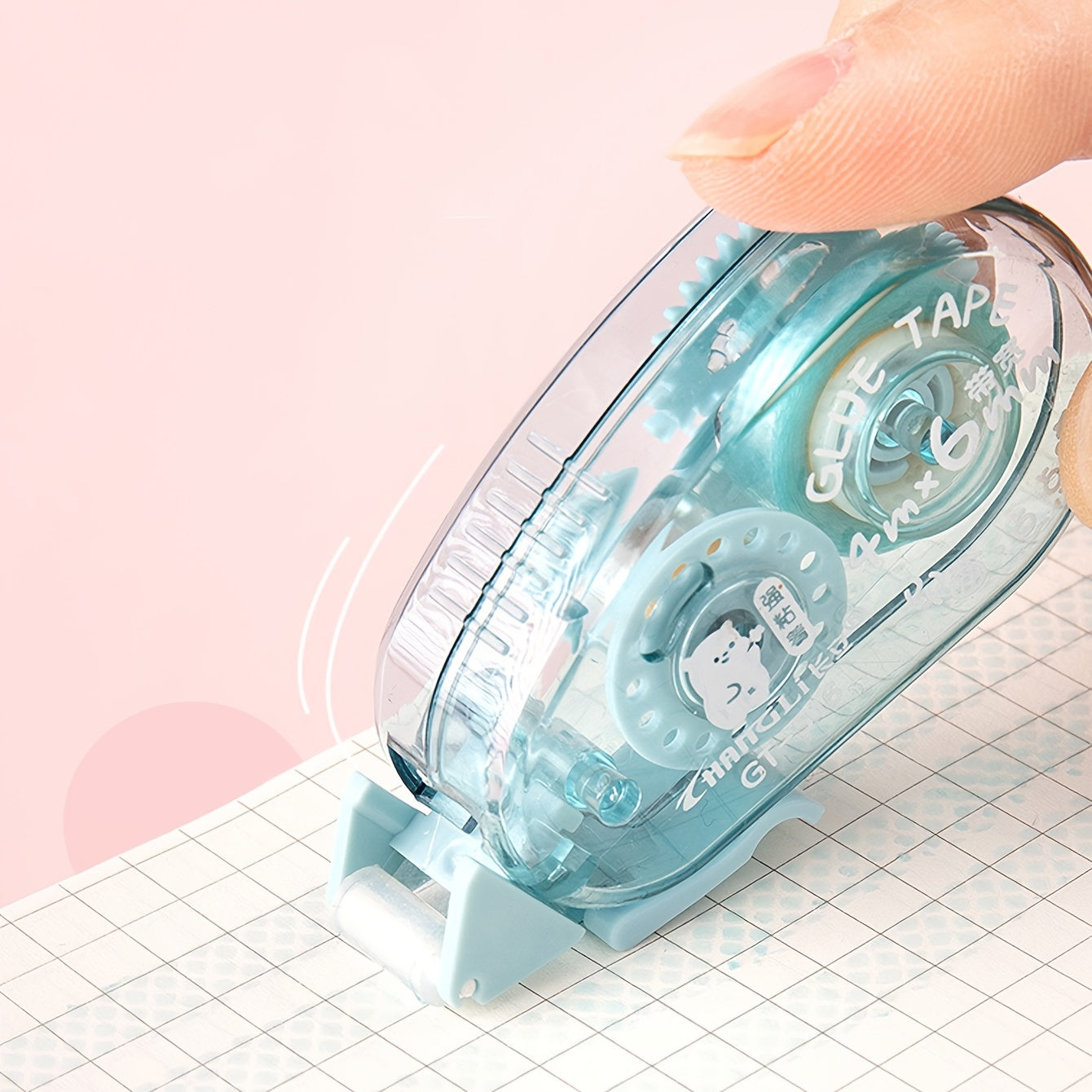 [Acid-Free] Double-Sided Dot Tape | 1 Roll of 0.23" x 157" | Transparent Adhesive | Acid-Free and Durable | Crafts and Scrapbooking