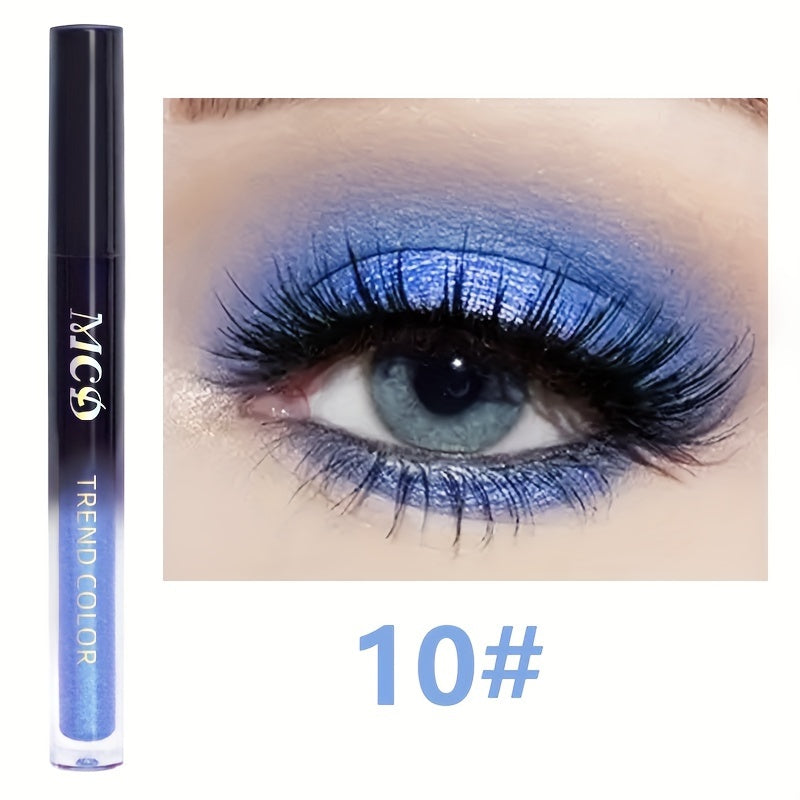 Liquid Eyeshadow - Blue Eyeshadow Palette, Purple Eyeshadow, Glitter Eyeshadow, Matte Eyeshadow - 13 Colors Makeup Nude Colors Eyeshadow Palette Natural Nude Matte Shimmer Glitter Pigment Eye Shadow Pallete Set Waterproof Smo